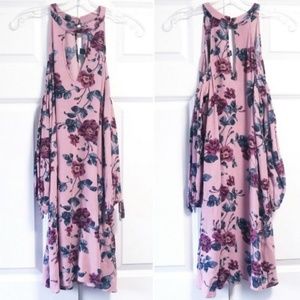 American Eagle Floral Off the Shoulder Flowy Dress